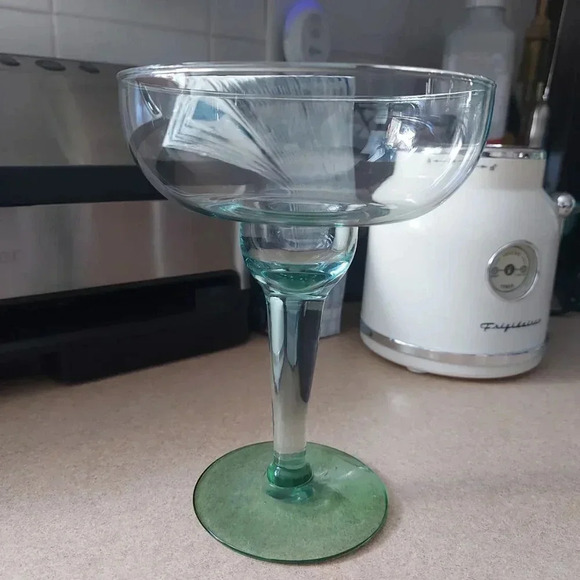 Pier 1 | Set of 3 Colorful Margarita Glasses - Picture 8 of 11